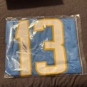 13 Allen Signed Chargers Jersey